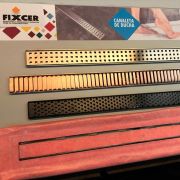 Shower Channel Canaleta de ducha Fixer Plata