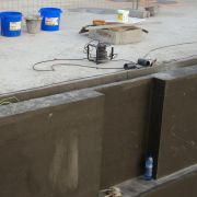 Cementitious waterproofing of swimming pools Hidroelastic