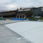 Cementitious waterproofing of swimming pools Hidroelastic