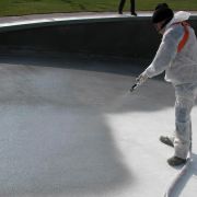 Cementitious waterproofing of swimming pools Hidroelastic