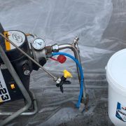 Acrylic waterproofing for terraces. Hidrofacil