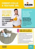 Ciments-colles en gel Catalogue